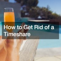 How to Get Rid of a Timeshare